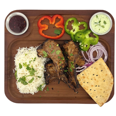 Lamb Chops Platter - Kabab Palace Albany - Authentic BBQ in Albany